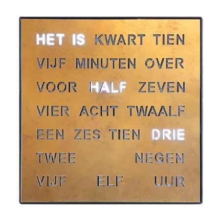 Moderne klokken